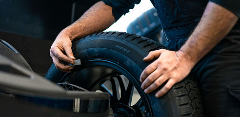 Speciale banden voor elektrische auto's